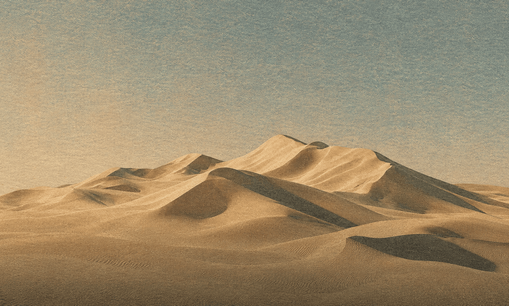 Desert dune landscape.